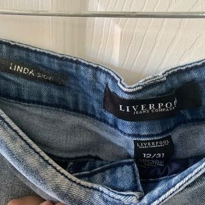 Liverpool denim Linda shorts